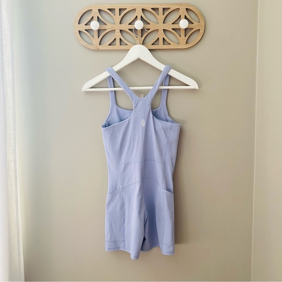 Free People NWT Never Better Runsie Blue/Purple Sz XS - Picture 10 of 12